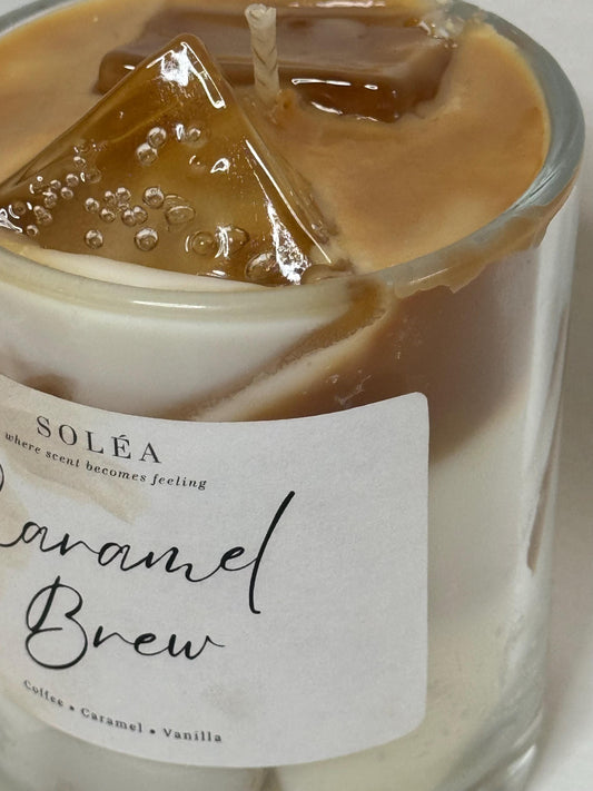 Caramel Brew Coffee Candle | Soy Dessert Home Fragrance